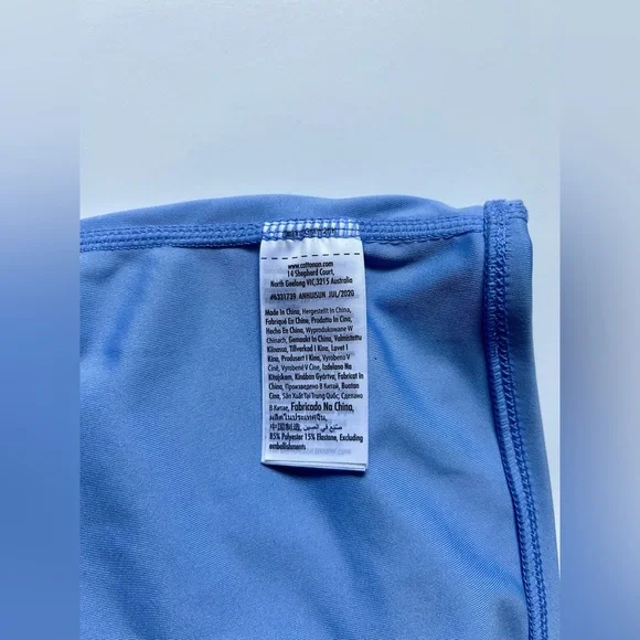 Cotton On Ruched Crop Top Size M - Picture 6 of 7